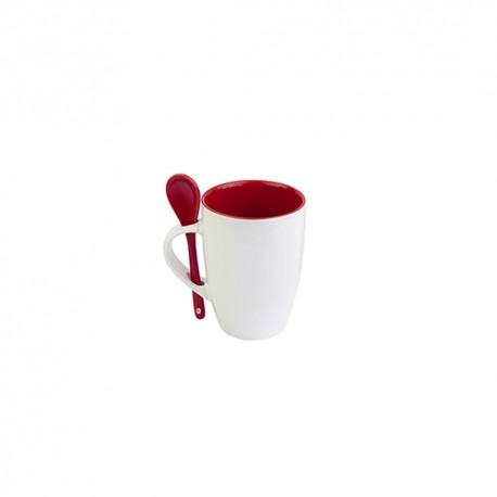 Taza con cuchara