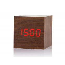 Reloj despertador madera