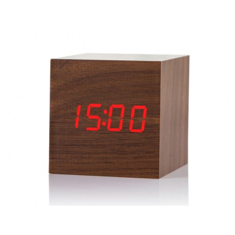 Reloj despertador madera
