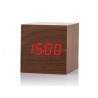 Reloj despertador madera